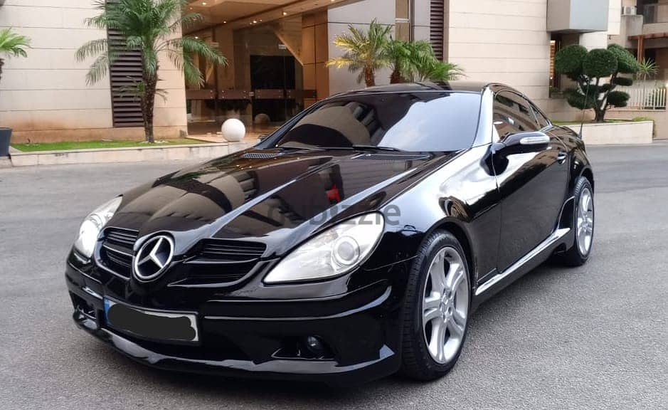 Mercedes-Benz SLK350 AMG Look Black on Black 2005 Bi2a Original 12