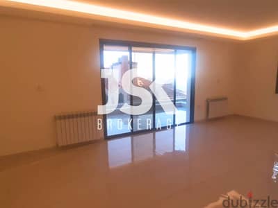 L16200-Brand New Apartment With Terrace For Sale in Baabdat