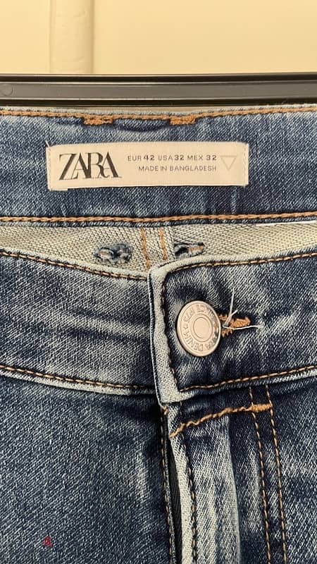 Zara taper jeans 1