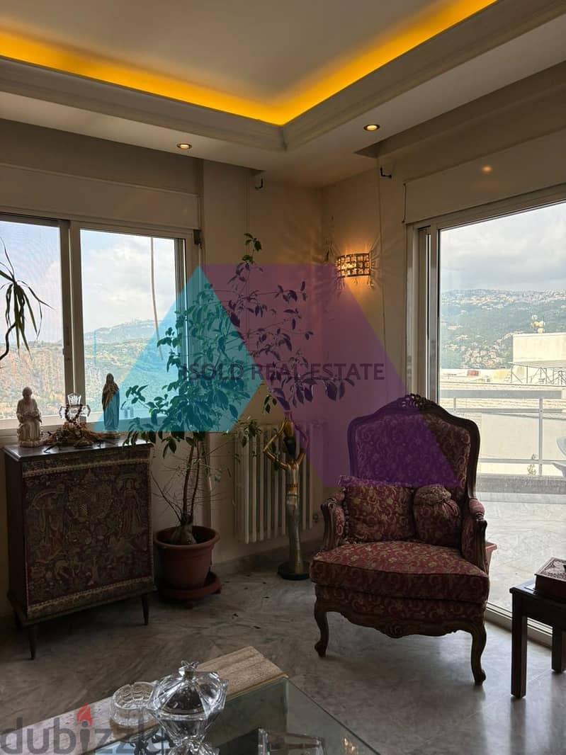 Luxurious Decorated 210m2 Duplex+Terrace+View for sale in Dik El Mehde 9