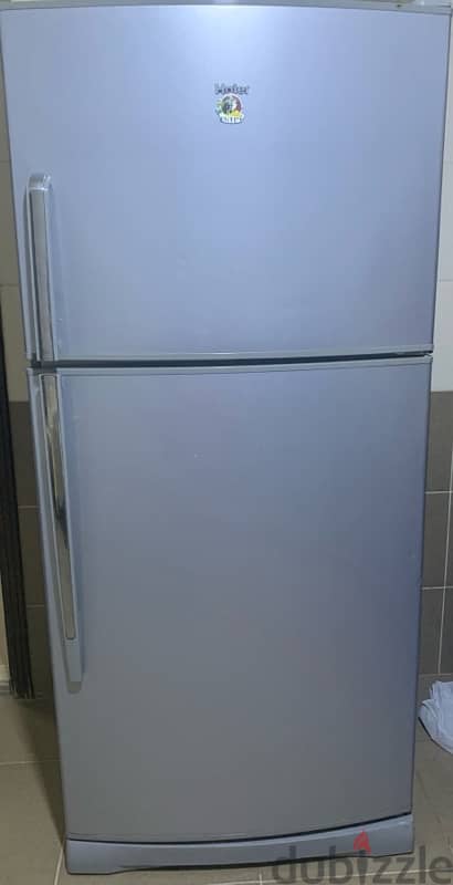 Silver Refregirator and Freezer 2