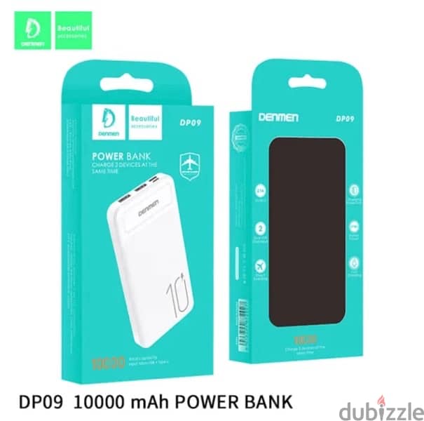 Power Bank 10000mAh Denmen 0