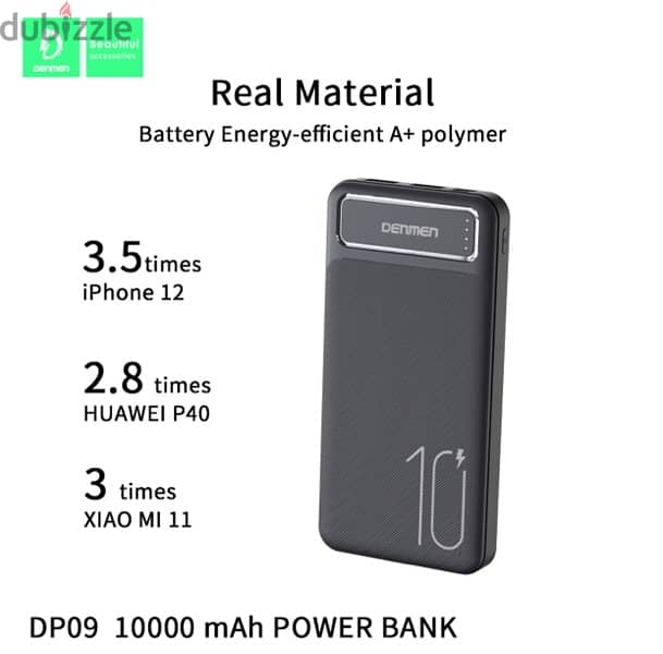 Power Bank 10000mAh Denmen 1