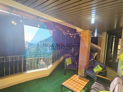 215 m2 apartment+Terrace+Open View for sale in Dik El Mehde-ديك المحدي