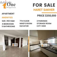 APARTMENT FOR SALE IN HARET SAKHER 0