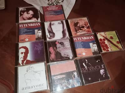 CD's 12 French and Armenian- Copies