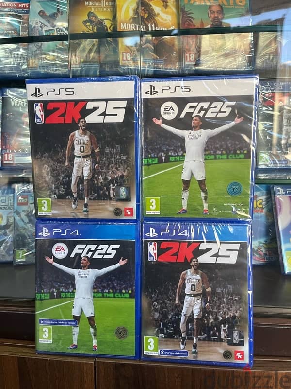 Fc 25 ar & Nba2k25 ps4 and ps5 bes price ! 1