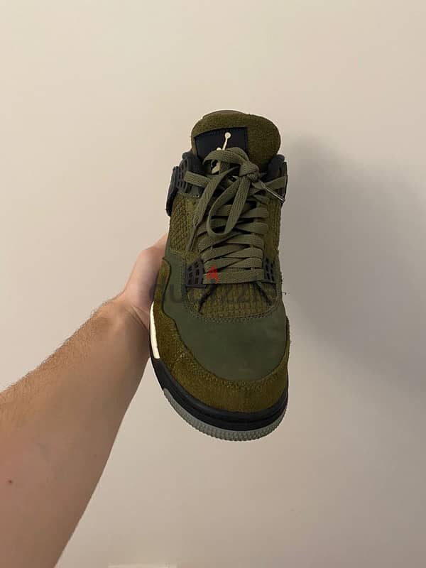 Jordan 4 Olive 1