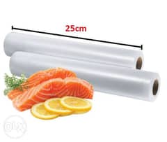 Vacuum Bag , Roll w:25cm , L 5 Meters