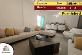 Rawda 145m2 | Furnished | Well Maintained | Greenery Street | AA AC | 0