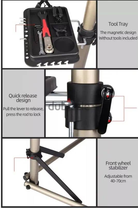 Roces Workstand RS-100 Apluminium Bicycle Repair Stand/ 4$ delivery 13