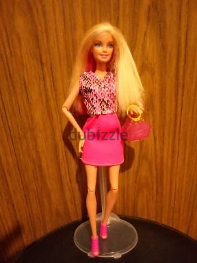 Barbie FASHIONISTA Articulated wearing Great Mattel doll2012+Shoes+Bag