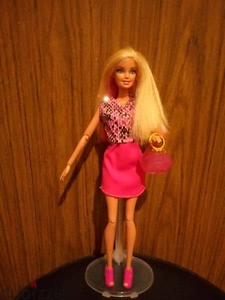 Barbie FASHIONISTA Articulated wearing Great Mattel doll2012+Shoes+Bag 7