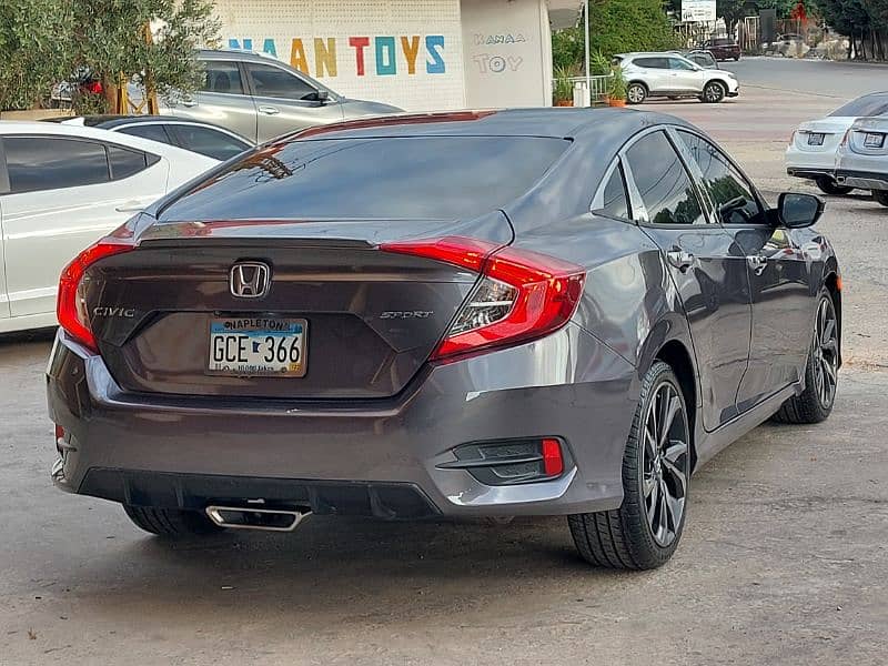 Honda Civic 2019 Sport 60 000 miles tesjila 200$ 3