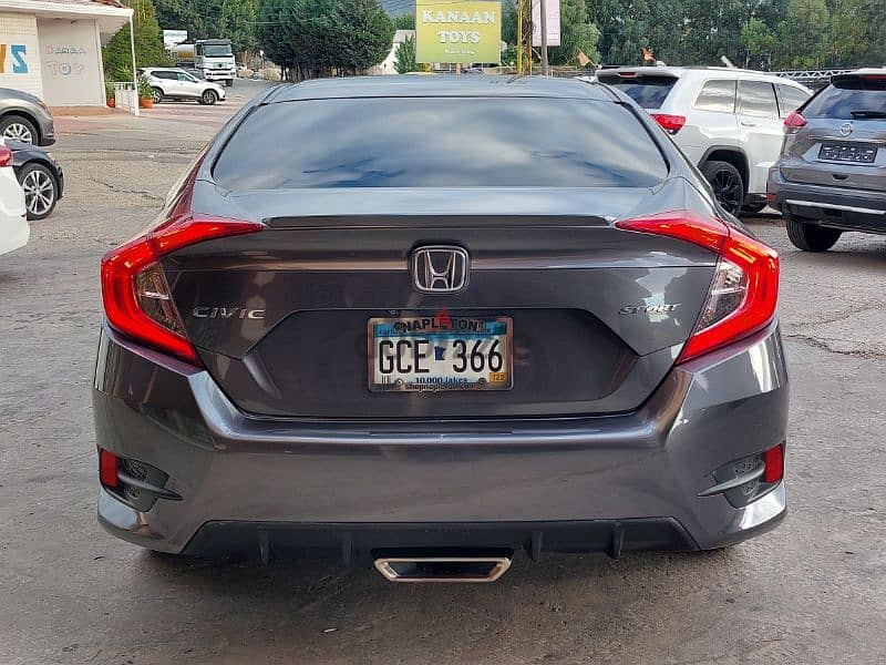 Honda Civic 2019 Sport 60 000 miles tesjila 200$ 5