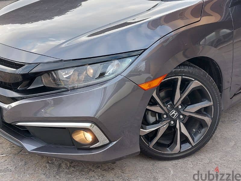 Honda Civic 2019 Sport 60 000 miles tesjila 200$ 6