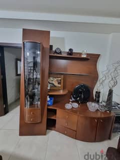 TV unit خشب كتير تقيل 0