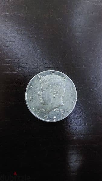 half dollar silver 1964