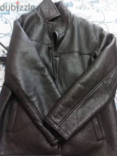 shearling leather jacket 0