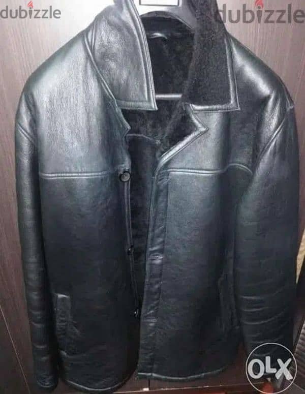 shearling leather jacket 2