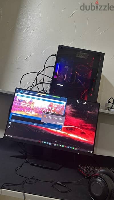 gaming desktop can run any game 250+ fps