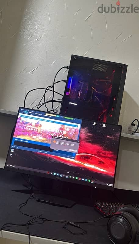 gaming desktop can run any game 250+ fps 0