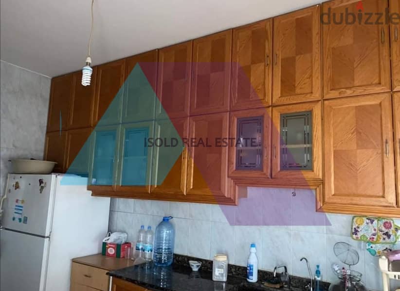 Fully Furnished 110m2 apartment having an open view for sale in Fanar 2