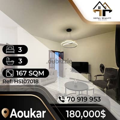 apartments in aaoukar aawkar for sale - شقق للبيع في عوكر