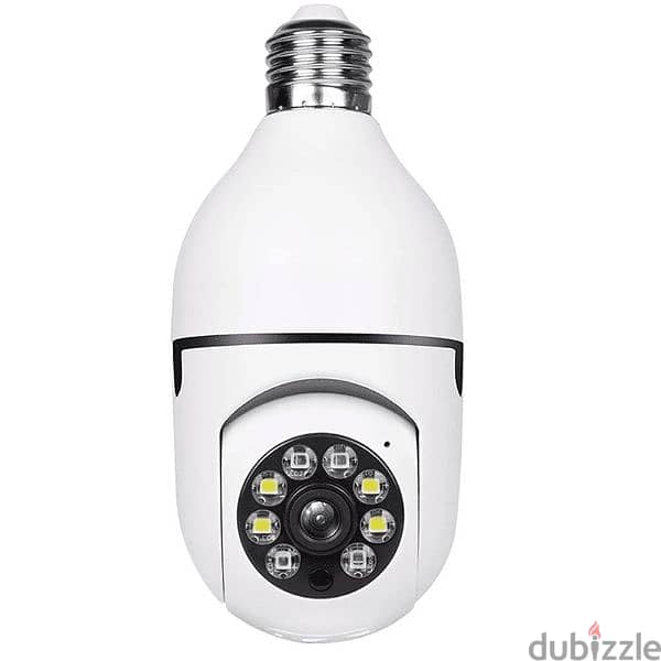 Wifi Wireless Light Bulb Camera 1080P 360 Degree Smart Surveillance 0