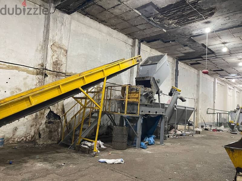 plastic crushing and washing factory - مصنع فرم وغسيل بلاستيك 19