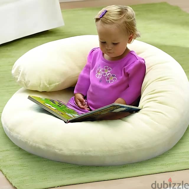 C-Shaped Pregnancy Pillow, Baby Lounger for Sleeping & Nursing 2