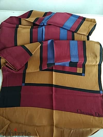 Vintage Christian Dior scarf pure silk - Not Negotiable