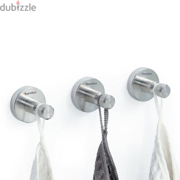 hand towel hook set 4