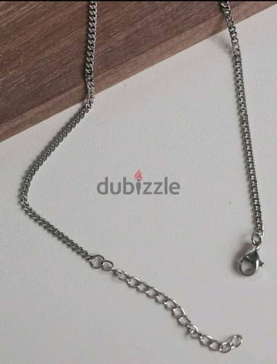 silver necklace