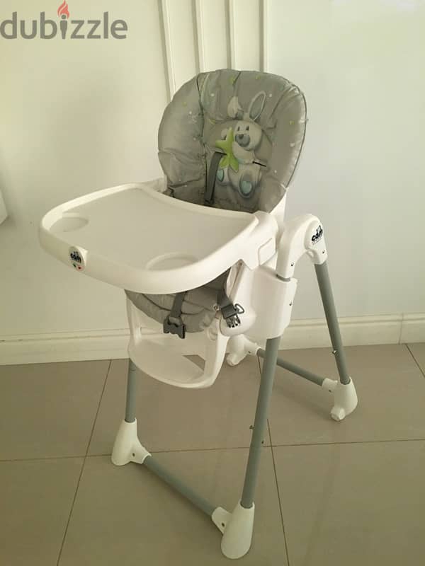 Newborn feeding high chair Grey Bunny (Cam/ mamas and papas) 2