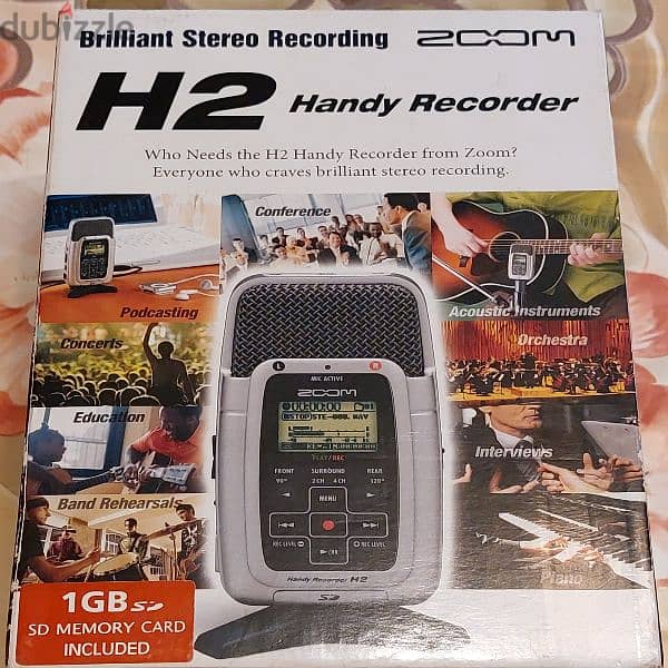 Zoom H2 Handy Recorder 0