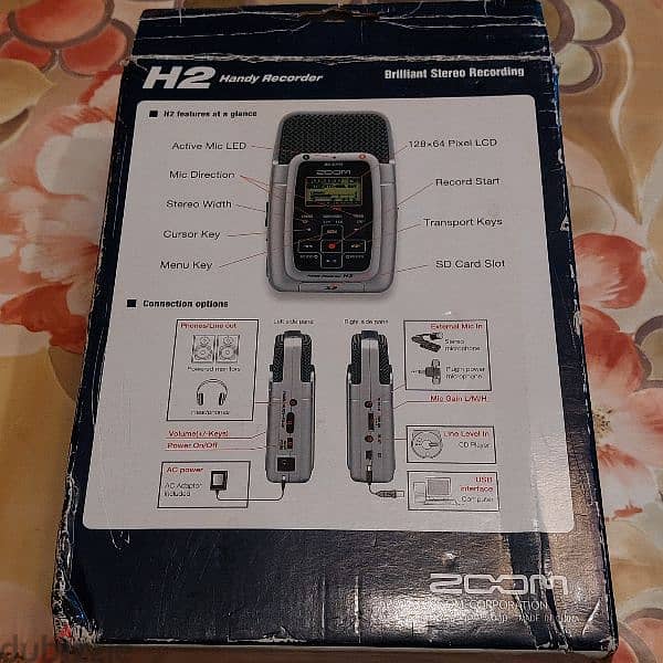 Zoom H2 Handy Recorder 1