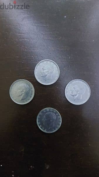 turkish 1 lira 4 pcs 1