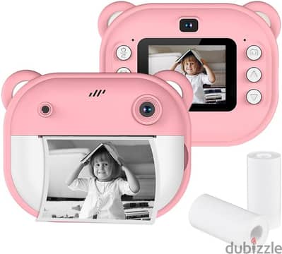 Kids Instant Print Camera Kids Camera 1080P Digital Camera