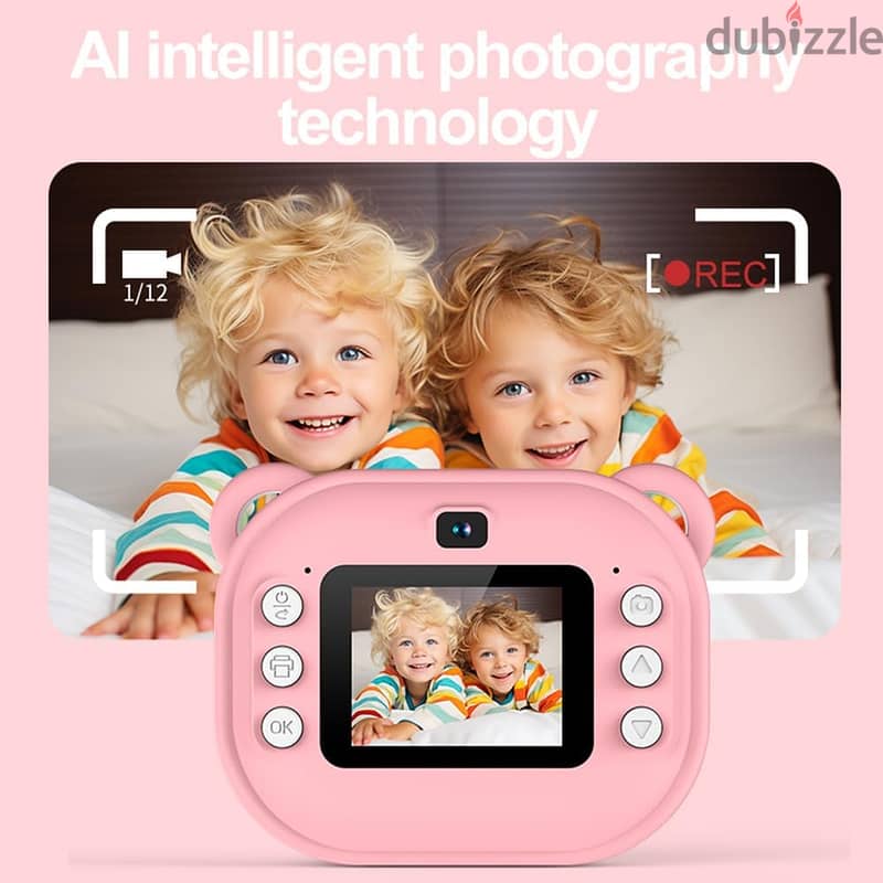 Kids Instant Print Camera Kids Camera 1080P Digital Camera 3