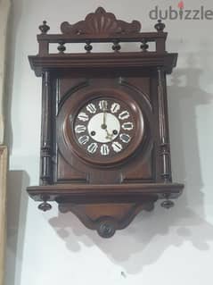 antique french clock 19 century, working in good condition 0