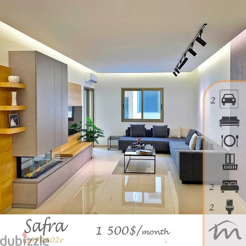 Safra | SHORT TERM RENT | Furnished/Equipped 100m² Apart | 2 Parking 0