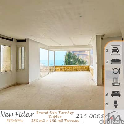 New Fidar | Brand New 280m² Duplex + 130m² Terrace | 3 Master Bedrooms