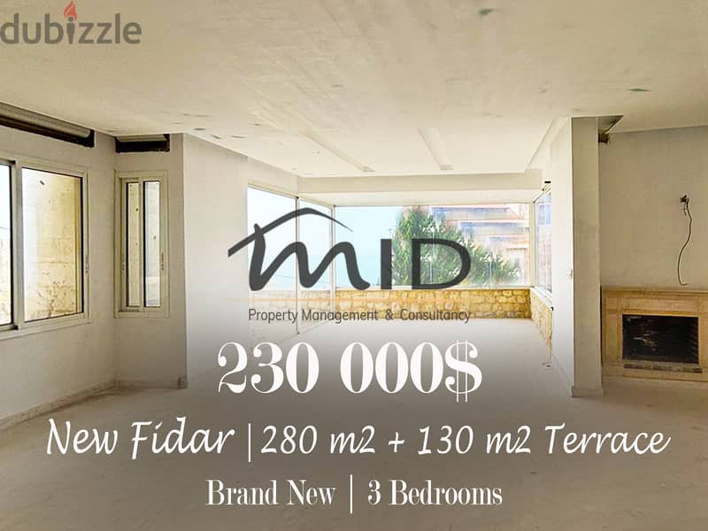 New Fidar | Brand New 280m² Duplex + 130m² Terrace | 3 Master Bedrooms 1