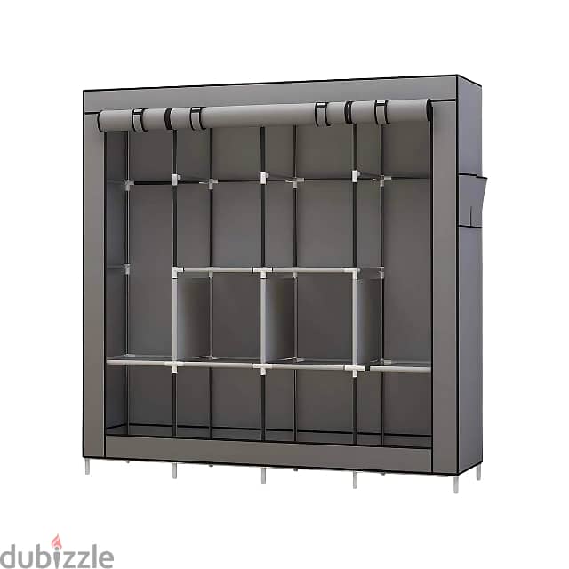 Large Storage Wardrobe for Clothes, Towels & Shoes Organization 3