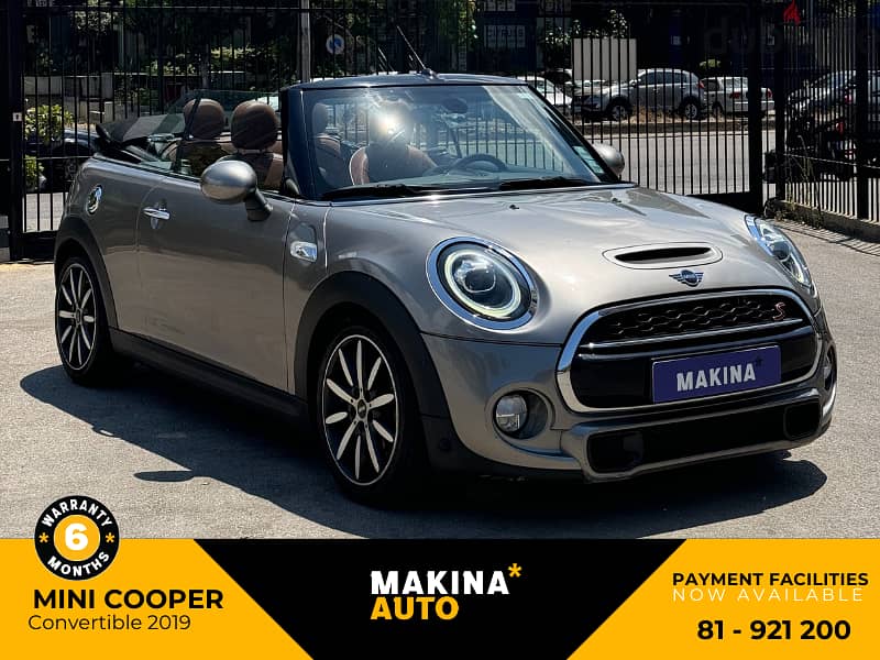 MINI Cooper S 2019 Convertible 0