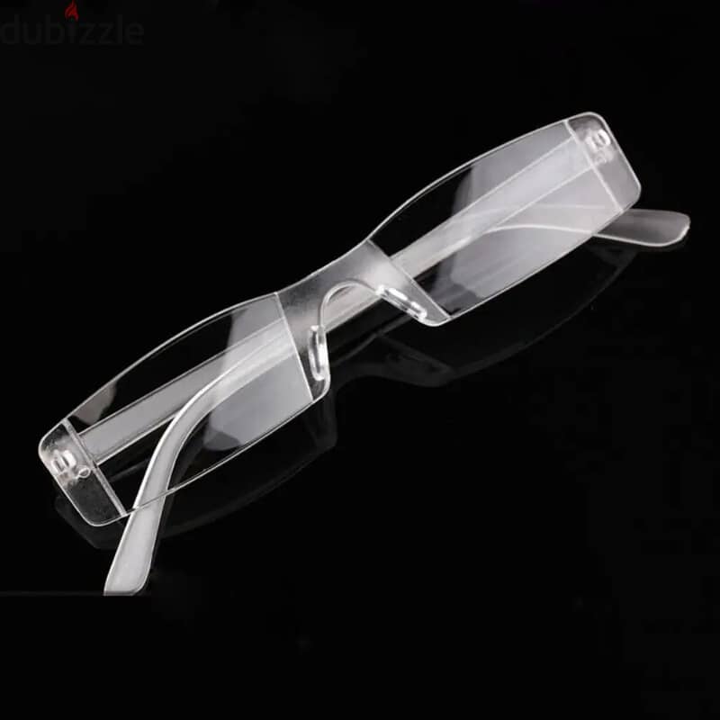 Ultralight Reading Glasses 2.5x Transparent 5