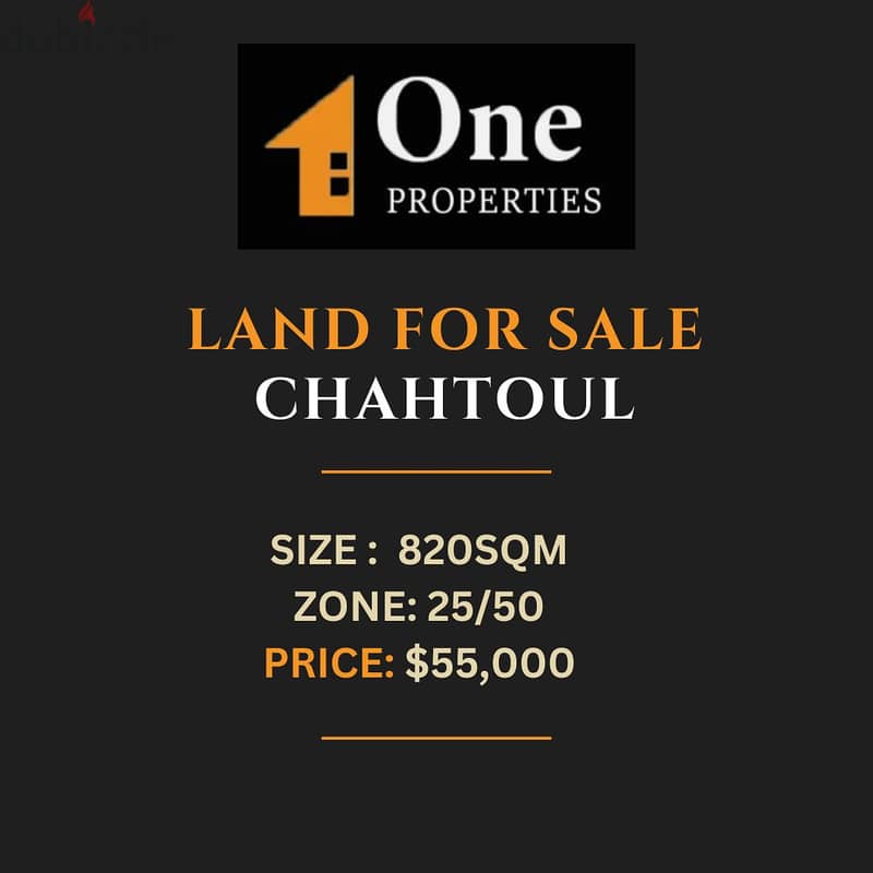 LAND FOR SALE IN CHAHTOUL 0