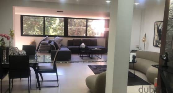 AMAZING FURNISHED APARTMENT IN BAABDA 150Sq) +TERRACE, (BAR-213)