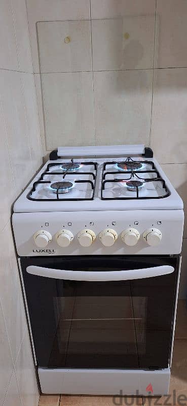 Gaz & Oven LUXELL Smart Turkey 135 دولار Used only 1 month بعدو جديد 0